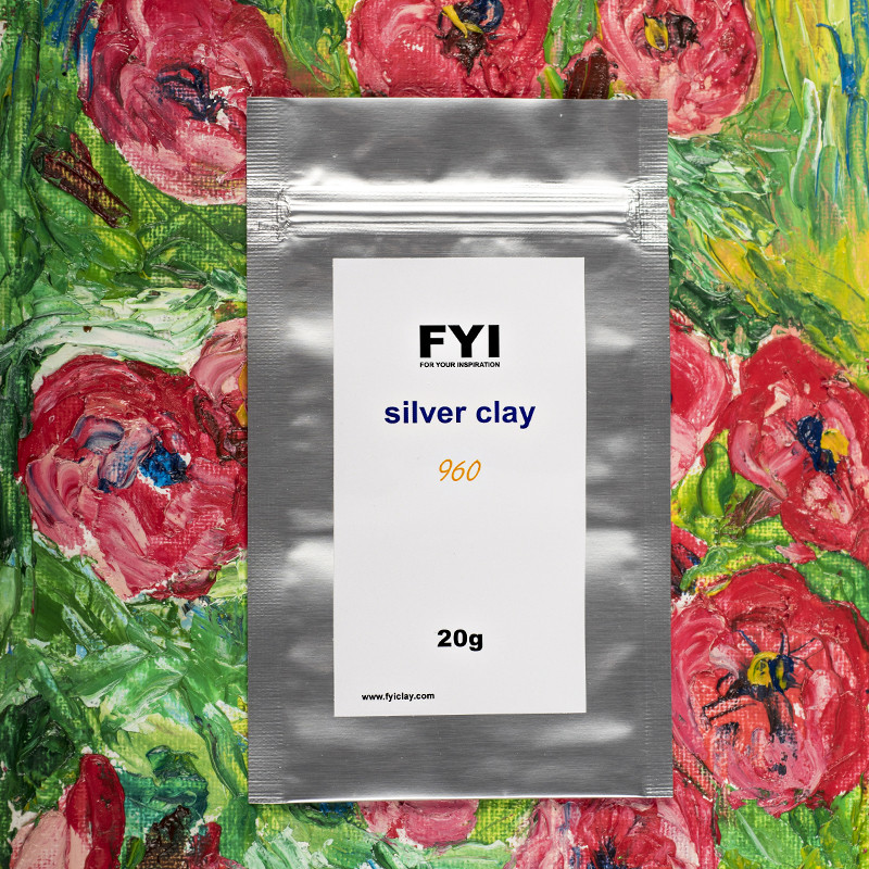 FYI silver clay .960 20g