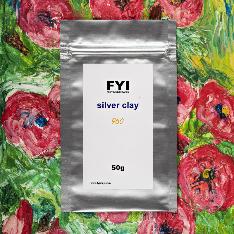 FYI silver clay .960 50g