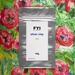 FYI silver clay .999 10g